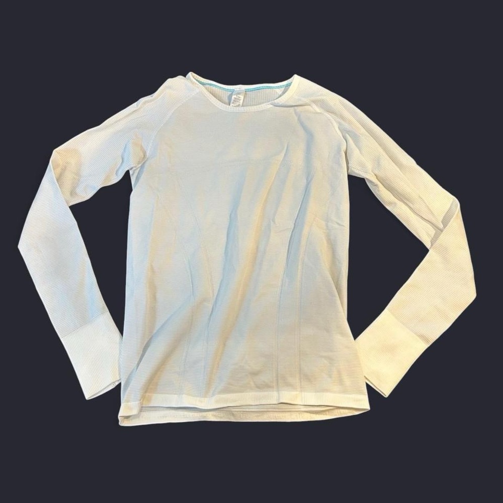 lululemon athletica White Muscle Tee